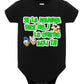 Se la Mamma dice no lo Chiedo agli ZII Body da bambino/a a maniche corte 100% cotone JHK STREET STYLE PRINT