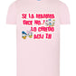 Se la Mamma Dice NO lo Chiedo Agli ZII T-shirt solo da femmina Mod. Slim STREET STYLE