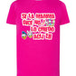 Se la Mamma Dice NO lo Chiedo Agli ZII T-shirt solo da femmina Mod. Slim STREET STYLE