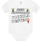 Segni Particolari Piccola Peste Body da bambino/a a maniche corte 100% cotone JHK STREET STYLE PRINT