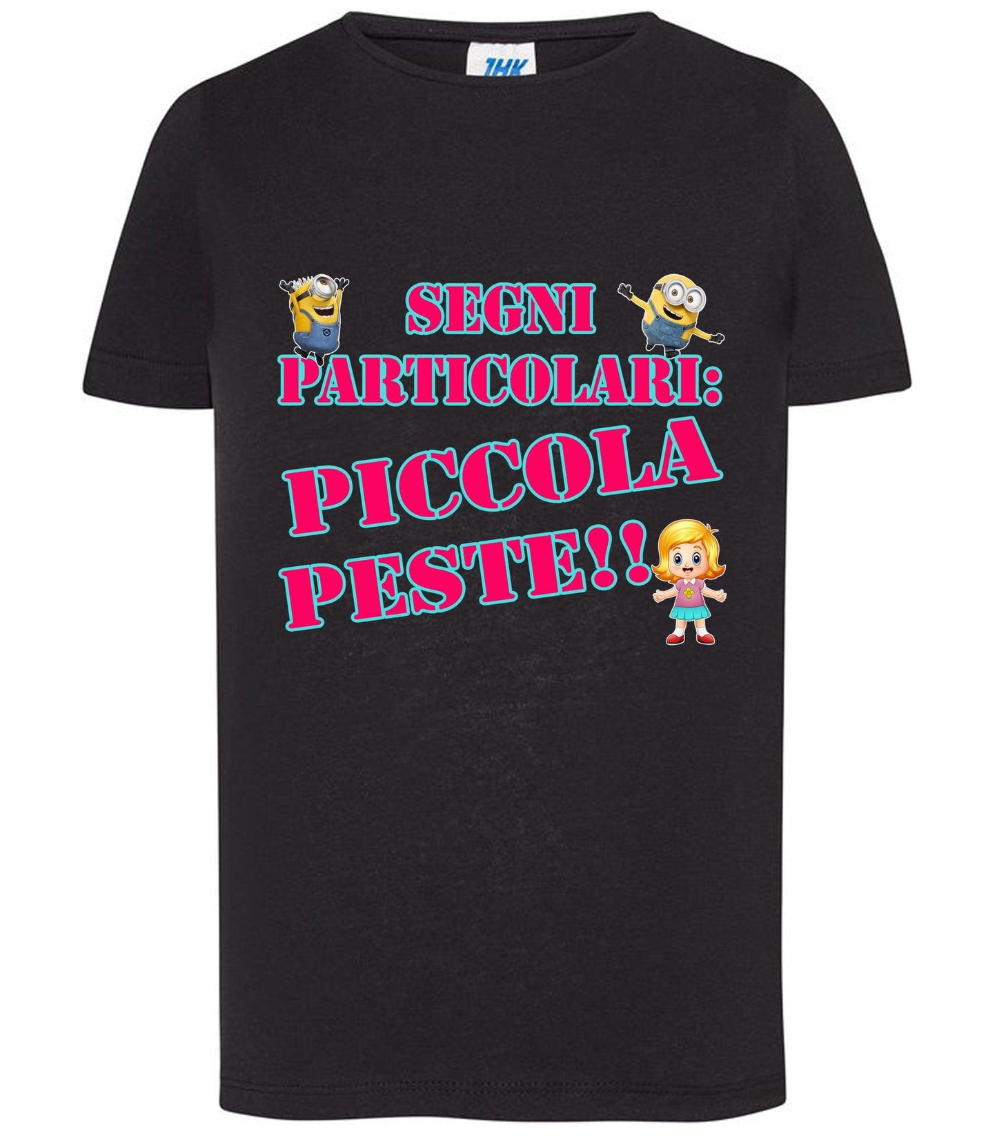 Segni Particolari Piccola Peste T-shirt solo da femmina Mod. Slim STREET STYLE