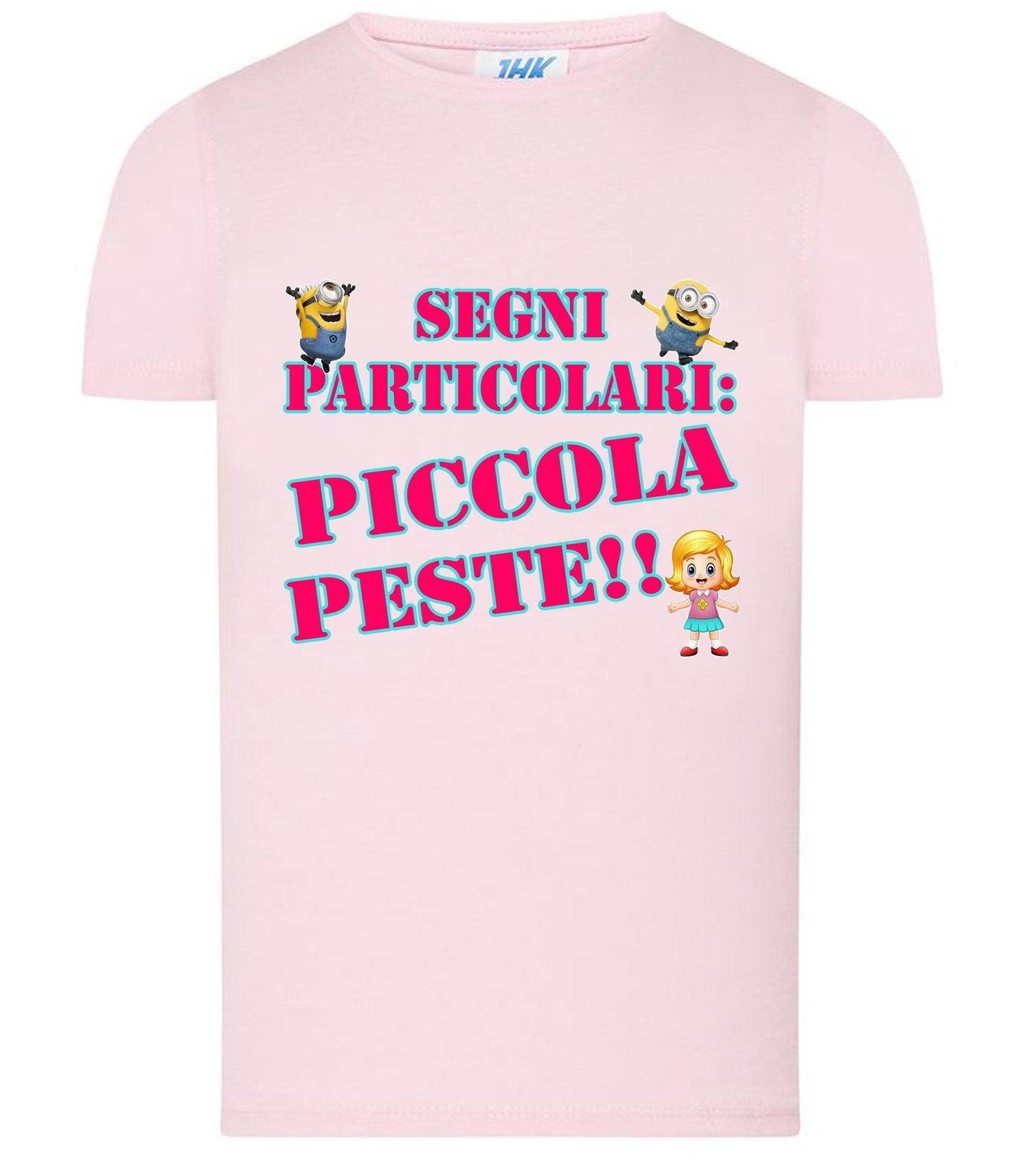 Segni Particolari Piccola Peste T-shirt solo da femmina Mod. Slim STREET STYLE