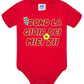 Sono La Gioia Dei Miei ZII Body da bambino/a a maniche corte 100% cotone JHK STREET STYLE PRINT