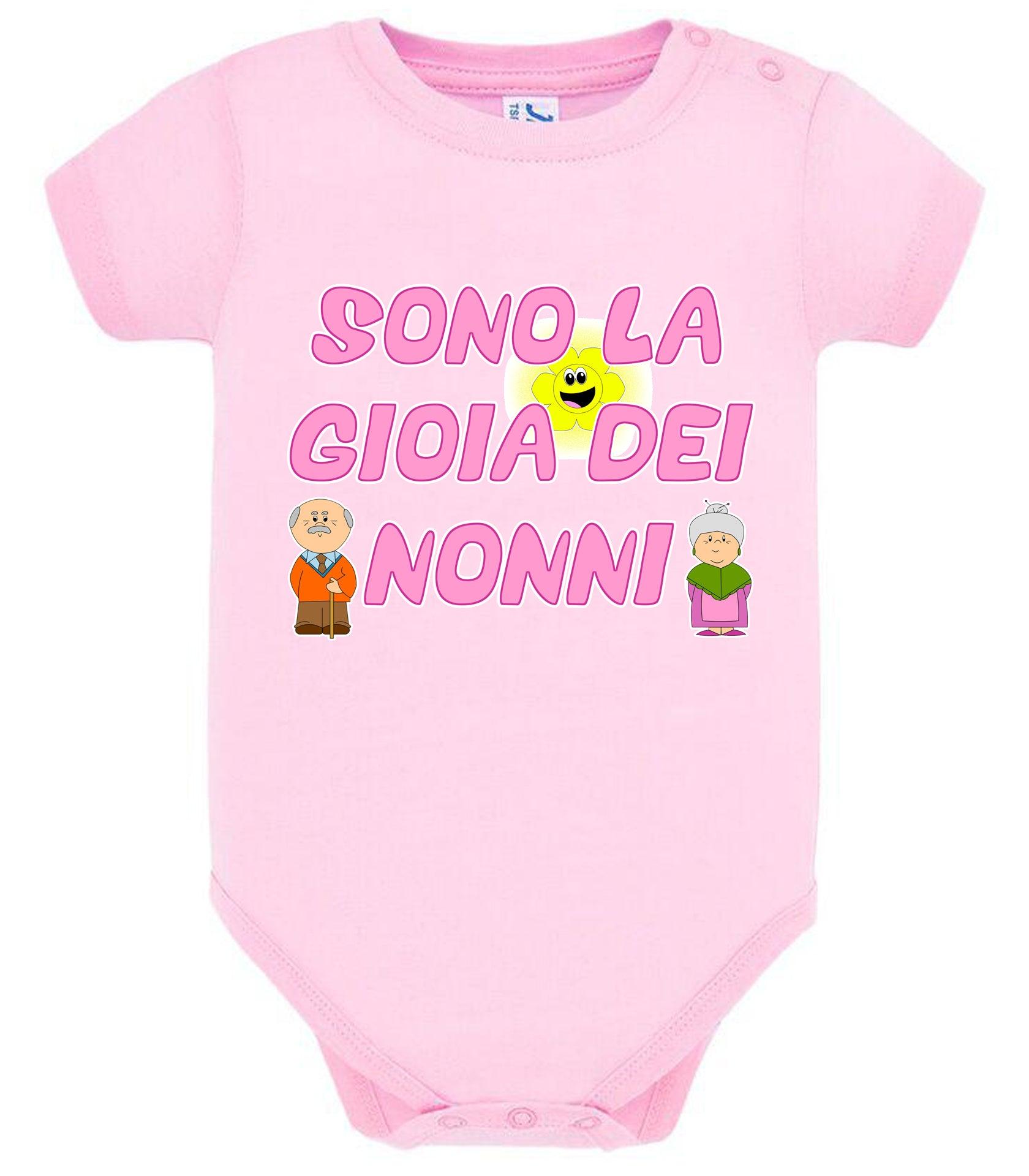 Sono la Gioia Dei Nonni Body da bambino/a a maniche corte 100% cotone –  STREET STYLE, image size:1680x1920