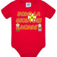 Sono la Gioia Dei Nonni Body da bambino/a a maniche corte 100% cotone JHK STREET STYLE PRINT