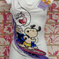 TS582TSW SNOOPY PAILETTES - TOONS T-SHIRT DONNA - STREET STYLE PRINT stampa personalizzata