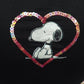 TS590TSW SNOOPY PAILETTES - TOONS T-SHIRT DONNA - STREET STYLE PRINT stampa personalizzata