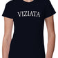 Viziata Solo Parole 3411 solo parole Lady Donna 100% Cotone Pettinato STREET STYLE