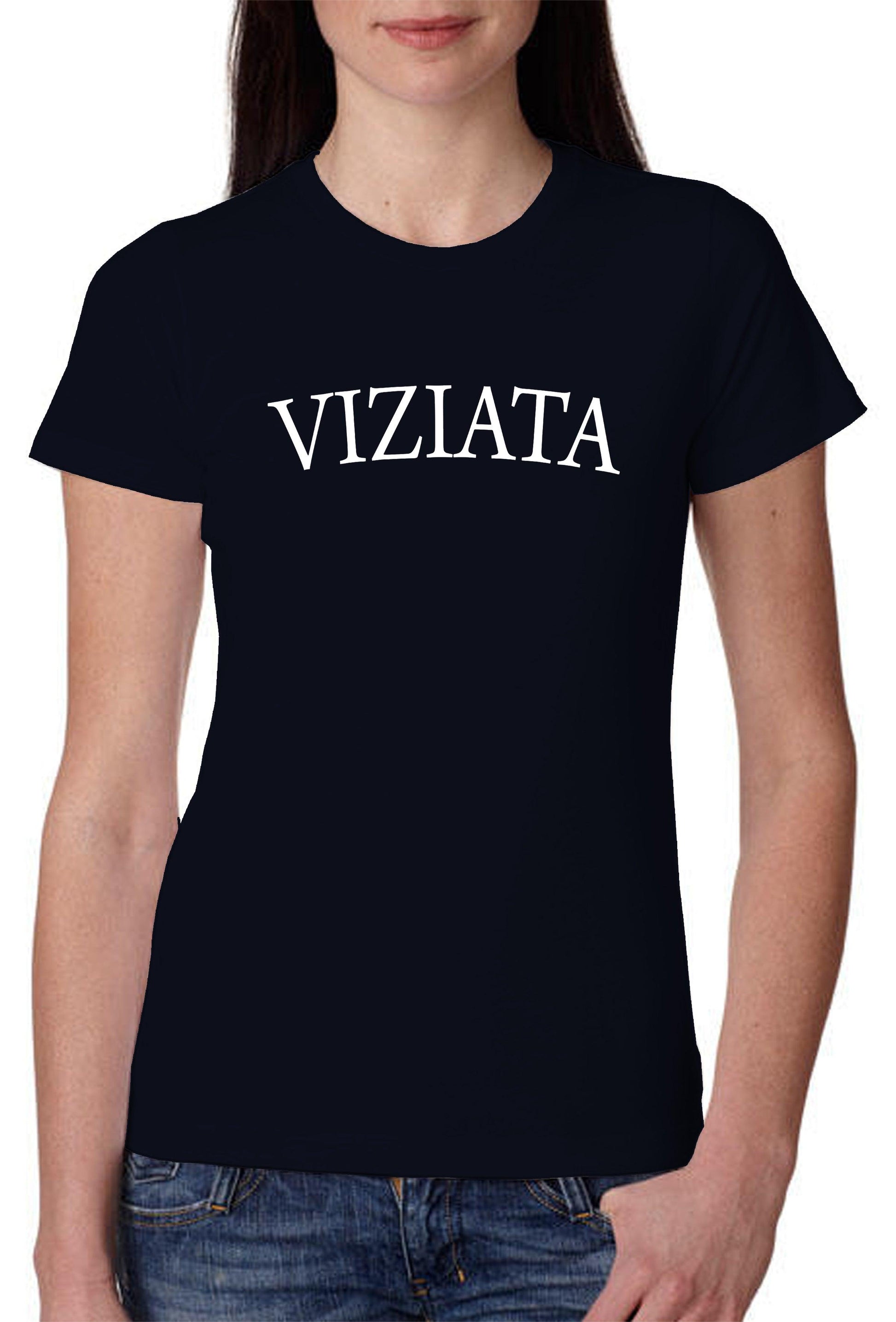 Viziata Solo Parole 3411 solo parole Lady Donna 100% Cotone Pettinato STREET STYLE