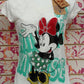 YD033MSW-6001 MINNI LOVE - DISNEY T-SHIRT DONNA - STREET STYLE PRINT stampa personalizzata